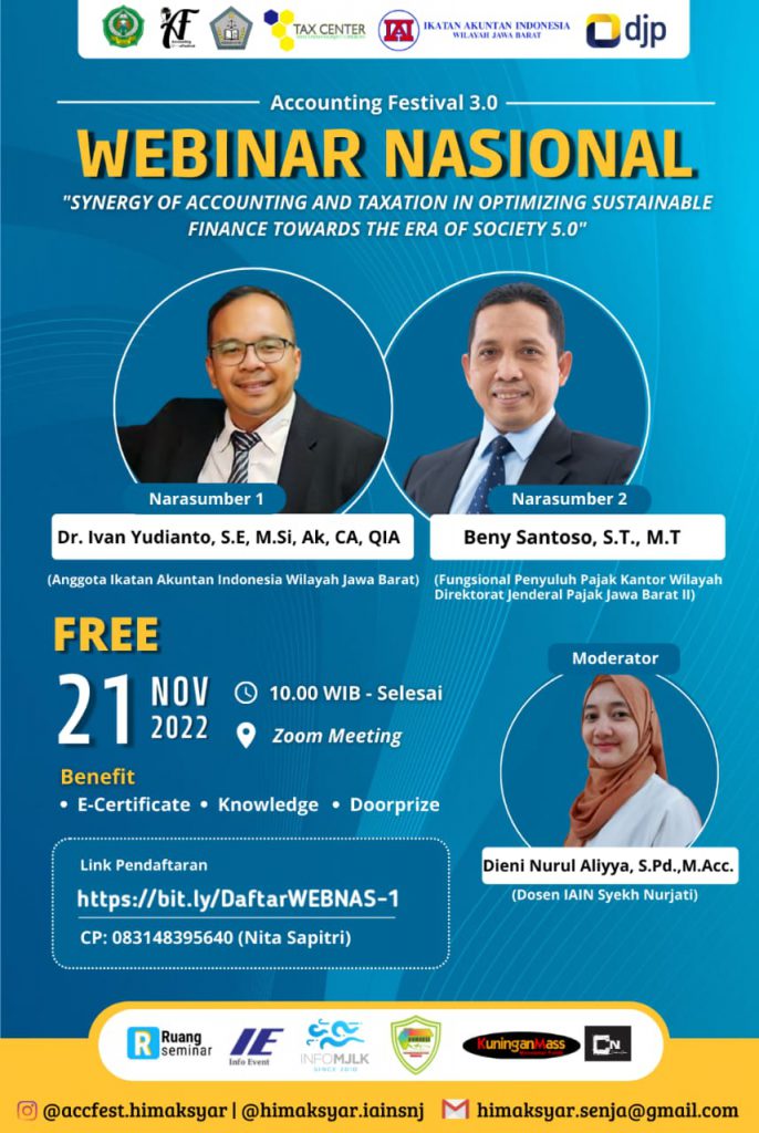  Synergy Of webinar nasional Accounting and Taxation