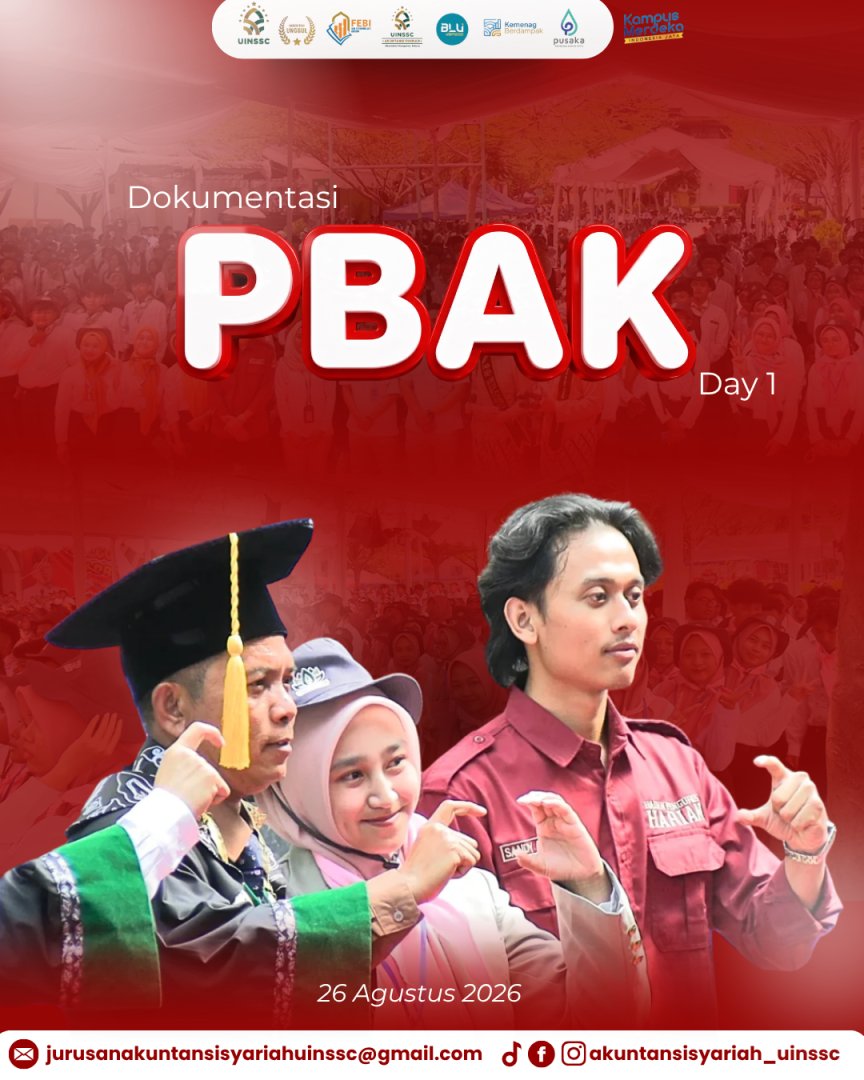 PBAK Day 1, Mahasiswa Baru Akuntansi Syariah Ikuti Rangkaian Pengenalan Kampus